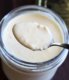Fresh cream – ¼ cup