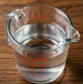 Warm water – 1 cup (240 ml)