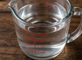 ¼ cup warm water