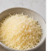 Parmesan cheese – ¾ cup (75 g), freshly grated