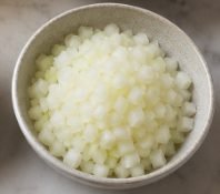 Onion – ½ medium, finely chopped