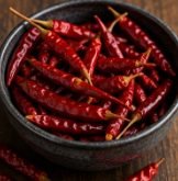 12 dried red chilies