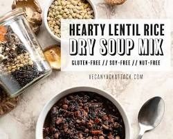 Rice & mixed lentils – 1 cup