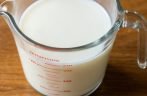 ¾ cup warm milk