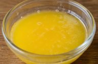 ¼ cup melted butter