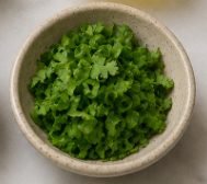 Fresh coriander leaves — as needed