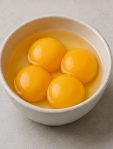 Egg yolks — 4