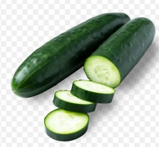 3 cucumbers, sliced