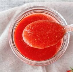 ½ cup strawberry puree