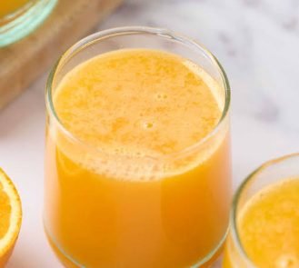 Fresh orange juice