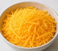 ½ cup cheddar cheese
