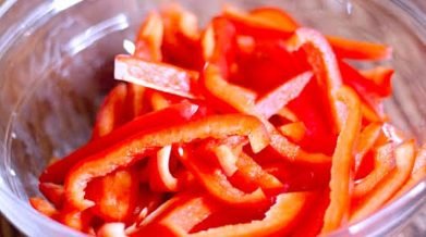 1 red bell pepper, cut into chunks