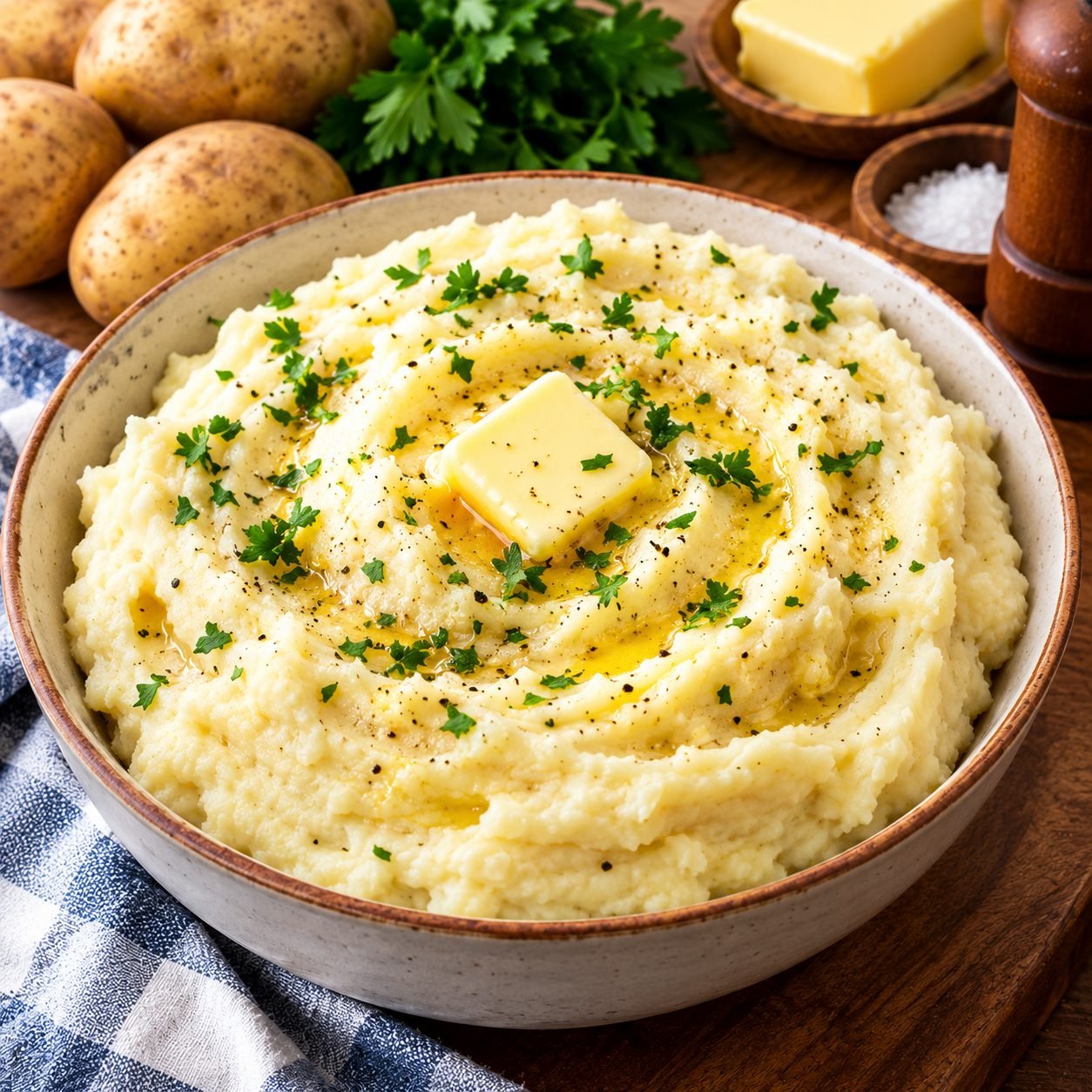 Russet or Yukon Gold potatoes – 3 lbs