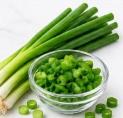 Green onions, sliced – 3