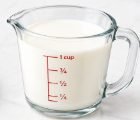 Milk – 1 cup