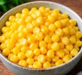 Cooked sweet corn kernels – 1 cup