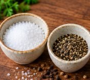 Salt and black pepper – to taste