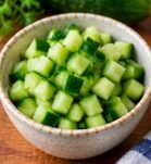 Cucumber – ½ cup, chopped