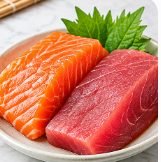Salmon or tuna – 200 g
