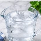 Ice water – ½ cup