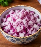 Red onion, chopped – ⅓ cup