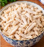 Cooked chicken, shredded – 1½ cups