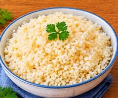Cooked garlic rice – 1 cup