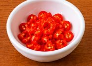 Red chili – 1, chopped