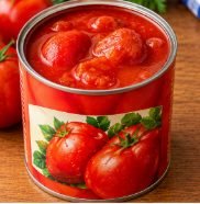 Canned tomatoes – 800 g