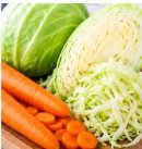 Carrot, cabbage