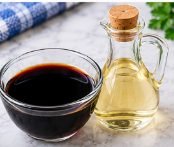 Soy sauce, vinegar
