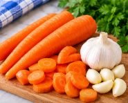 Carrot, garlic