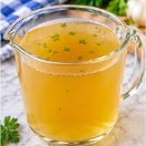 Vegetable or chicken broth