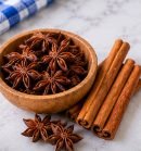 Star anise, cinnamon