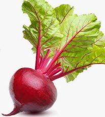 2 medium-sized beetroots