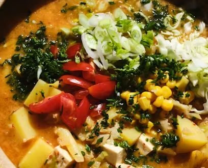 Spicy Summer Miso Soup