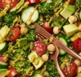 Summery Kale and Quinoa Salad