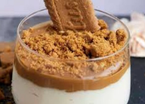 Three Ingredient Biscoff Mousse