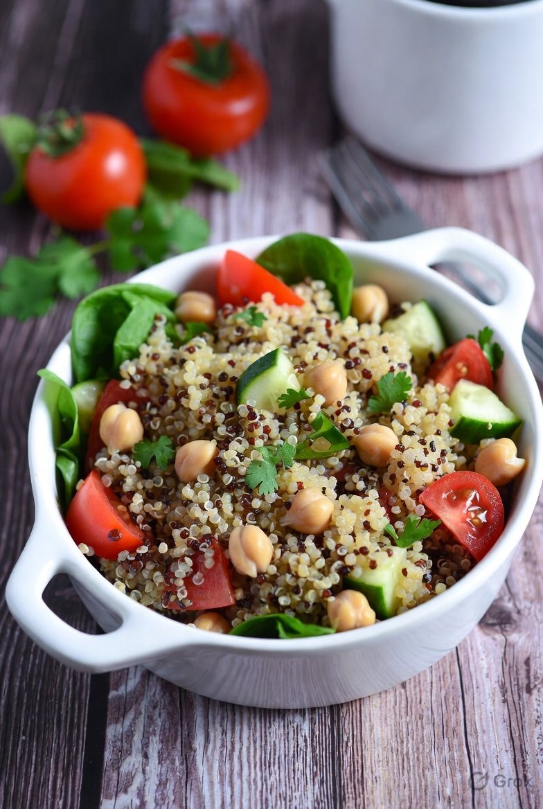 Quinoa & Chickpea Salad