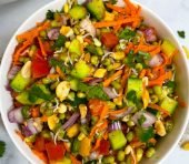 Sprouted Moong Salad