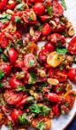 Spicy Peanut Tomato Salad