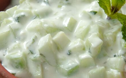 Cucumber Yogurt Salad (Raita Salad)
