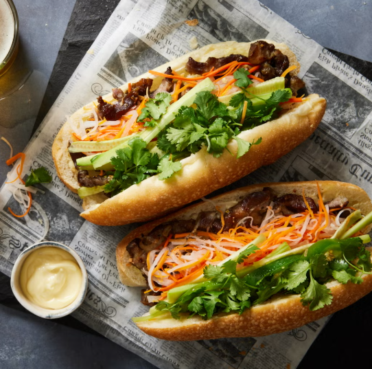 Authentic Banh Mi Recipe |  Vietnamese Sandwich with Fresh Herbs