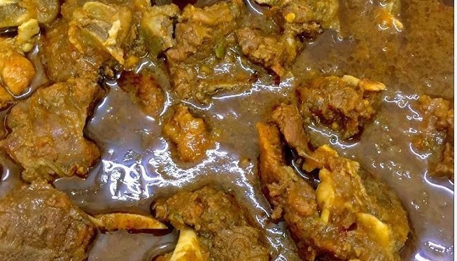 Spicy Buffalo Meat Curry Recipe |  Rich and Hearty Meat Curry