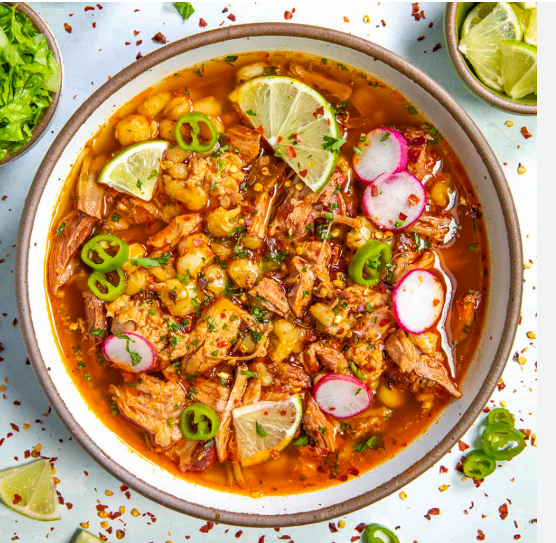 Mexican Pozole Recipe | Traditional Hominy Soup with Rich Flavor