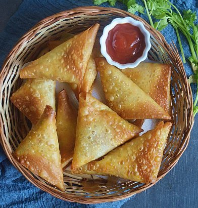 Chicken Keema Samosa