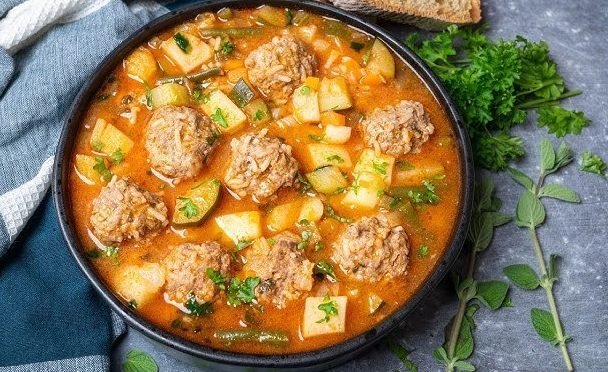 Authentic Albondigas Soup Recipe | Mexican Meatball Soup