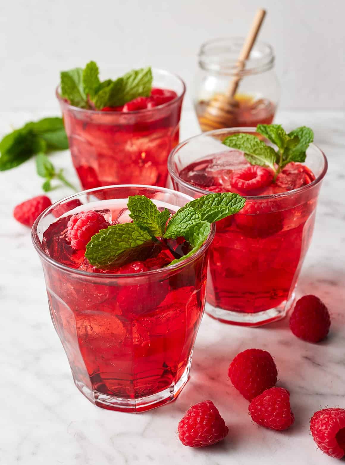 Iced Hibiscus Tea