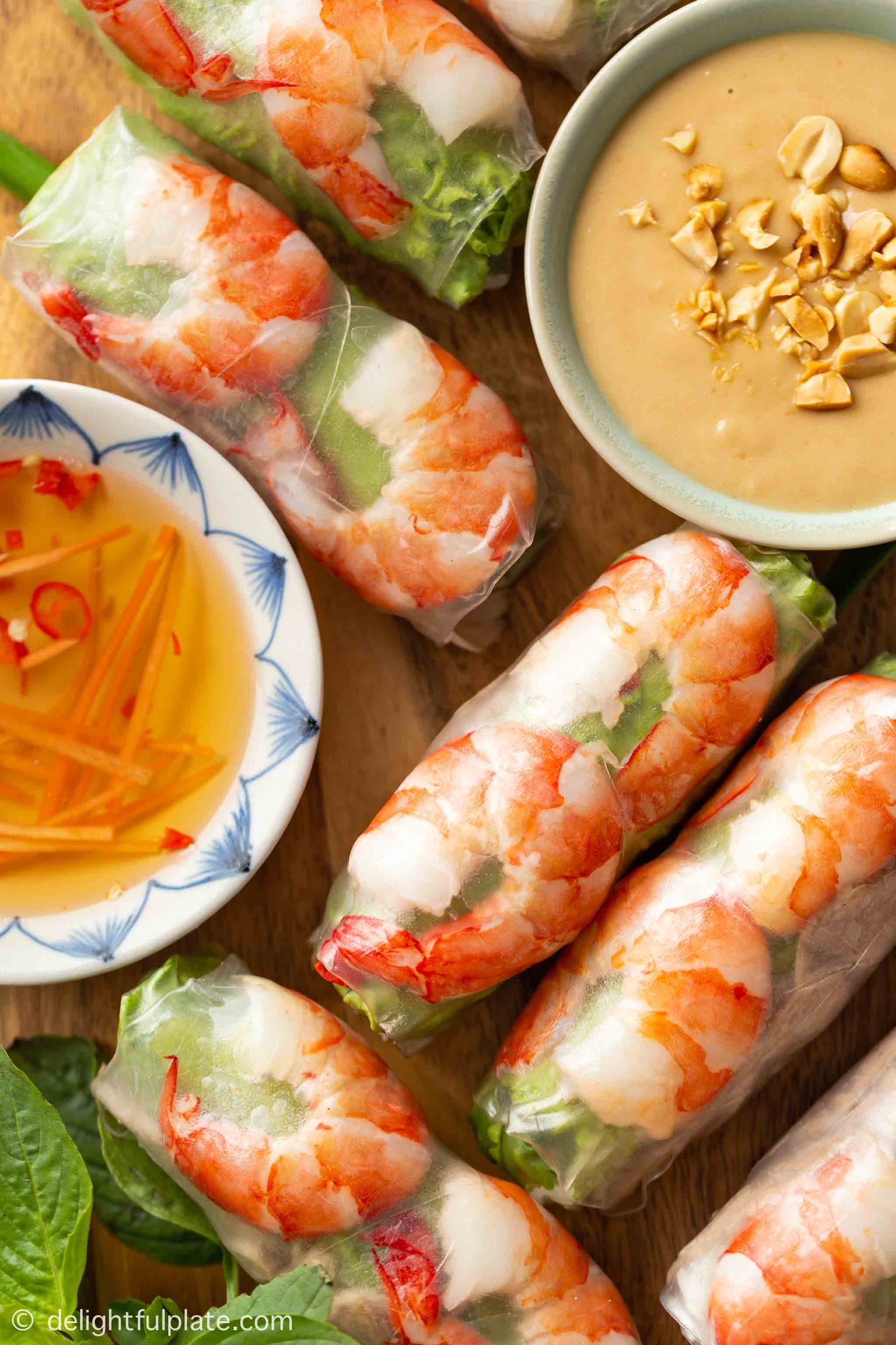 Authentic Goi Cuon Recipe |  Fresh Vietnamese Spring Rolls