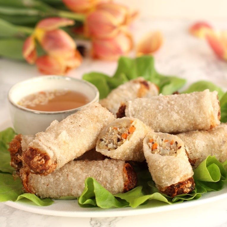 Crispy Snail Spring Rolls Recipe |  Flavorful Seafood Appetizer